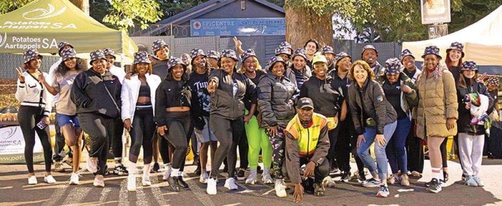 The Potatoes SA team at the 99th Comrades Marathon.